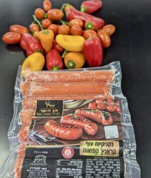 נקניקיות עוף קרנץ’