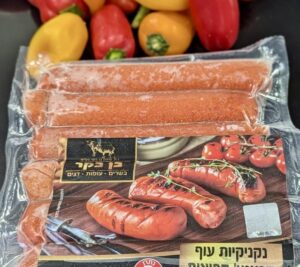 נקניקיות עוף קרנץ’