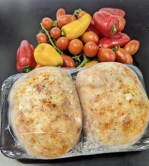 פרגית ממולאת אורז צימוקים ושקדים