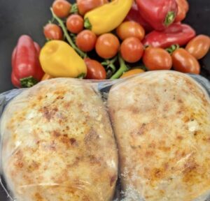 פרגית ממולאת אורז צימוקים ושקדים